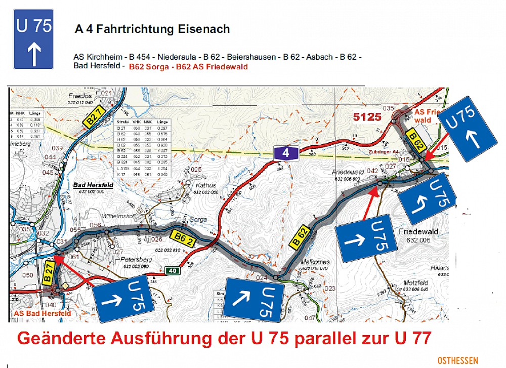 Vorarbeiten Zur Fahrbahndeckenerneuerung Der B 27 - BAD HERSFELD ...