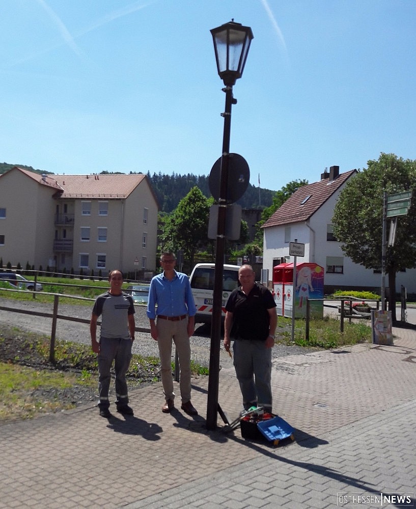 Straßenbeleuchtung In Friedewald Jetzt Komplett Mit Led Friedewald Osthessennews 