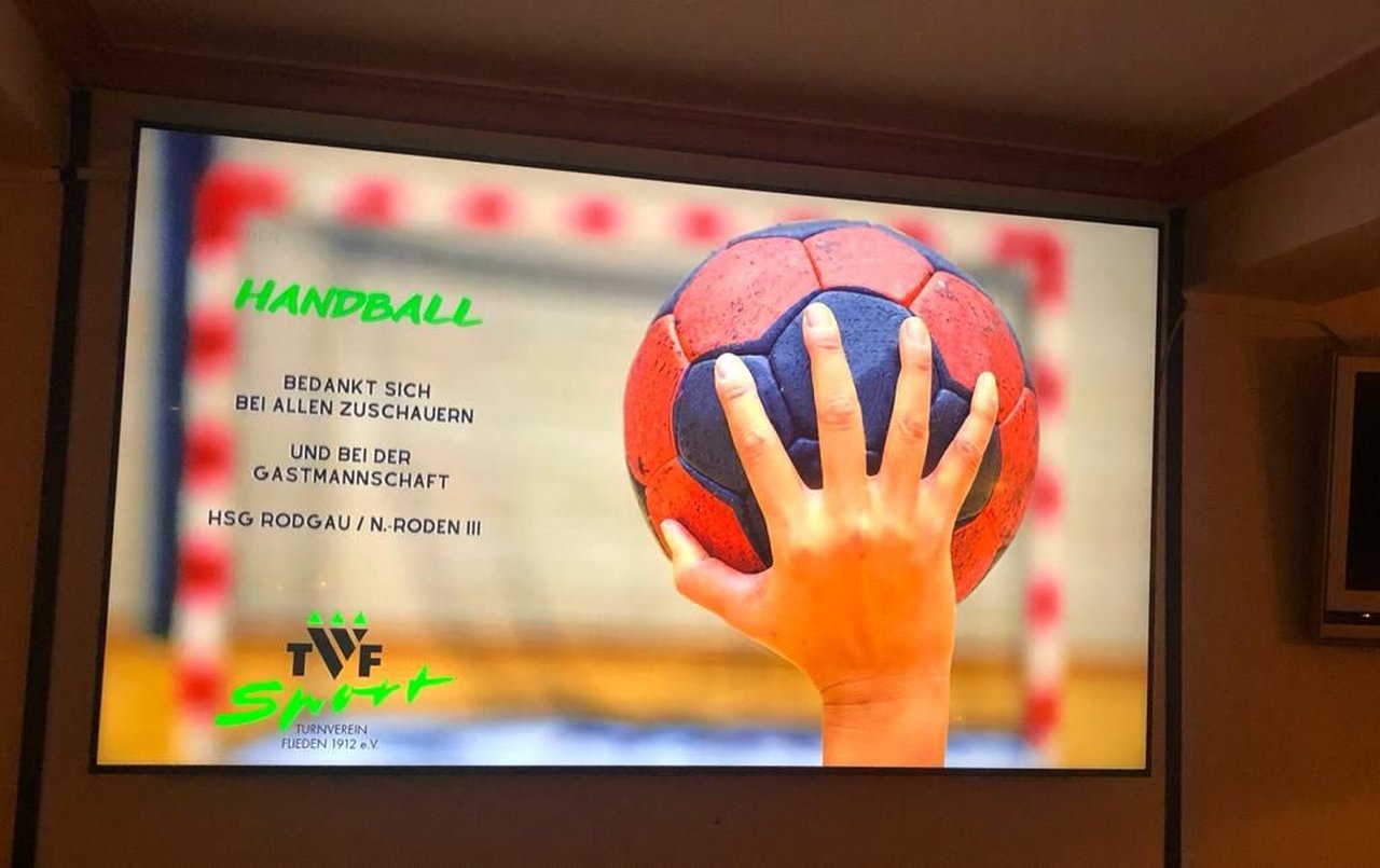 Statt Handball-EM in Bratislava - Heimspiel des TV Flieden im Livestream