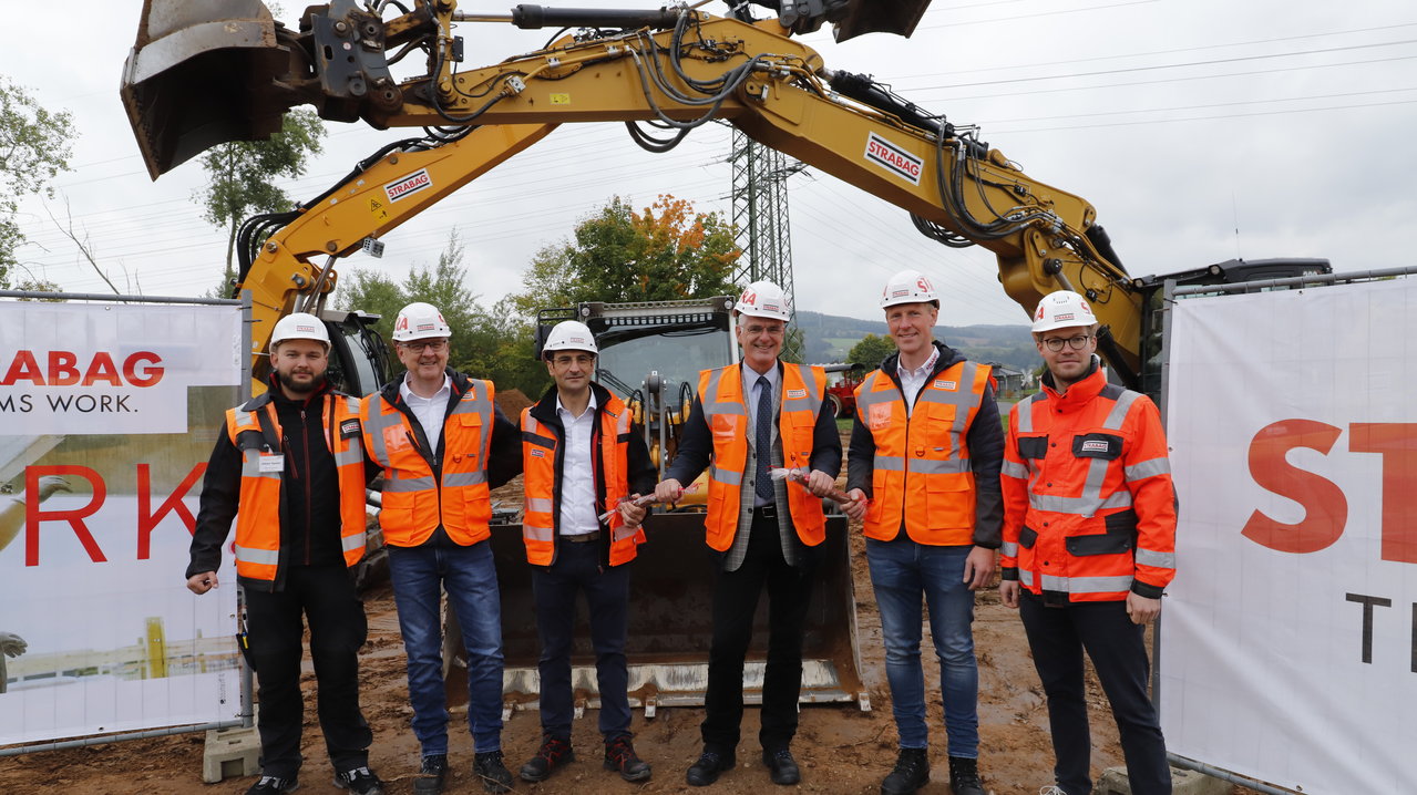 Spatenstich für den Neubau Qualification-Center der Strabag-BMTI - Osthessen|News