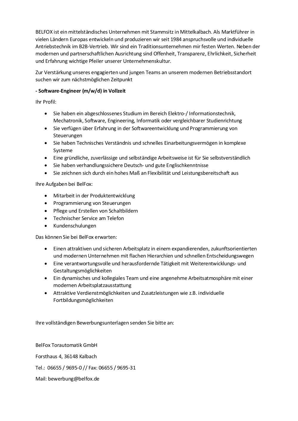 Software-Engineer (m/w/d) 