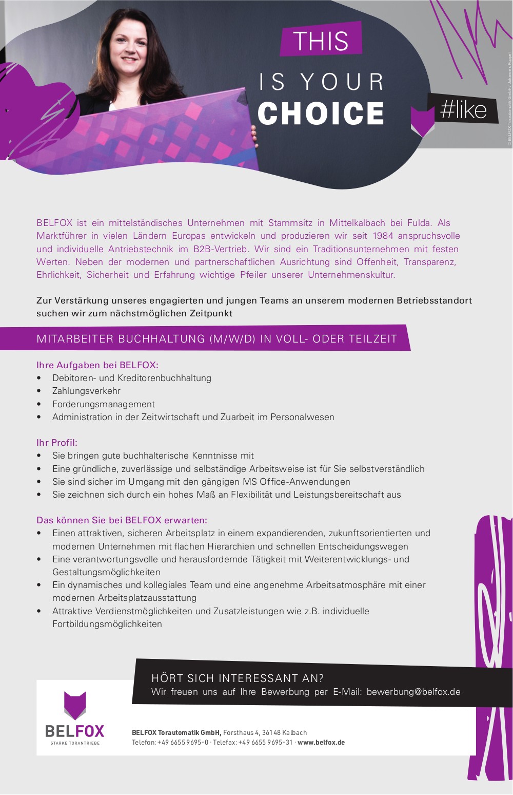 Mitarbeiter Buchhaltung (m/w/d)