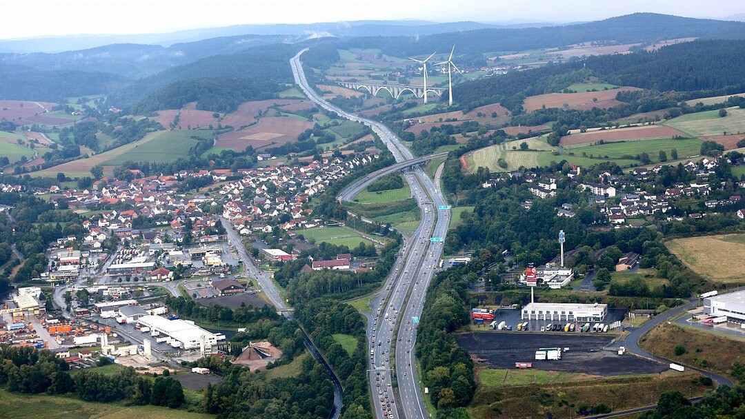 Knotenpunkt eine große Baustelle: Mega-Sanierung am Kirchheimer Dreieck