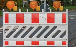 Schadstellenbeseitigung: Vollsperrung auf der B49