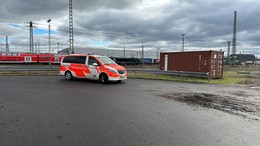 Feuerwehreinsatz am Fuldaer Bahnhof: Gefahrstoff tritt aus
