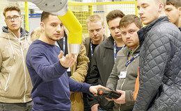 Technikerschule Bad Hersfeld zu Gast bei b+m surface systems