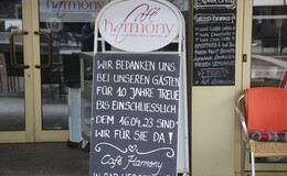 Café Harmony is closing: 