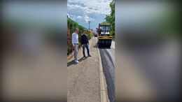 Straßenunterhaltungsarbeiten in der Gemeinde haben begonnen