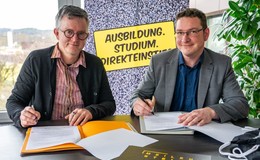Gesamtschule und Bickhardt-Bau unterzeichnen Kooperationsvereinbarung