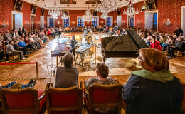 Uraufführung im Fürstensaal: "Werkaktivierungen" von Walther und Quell