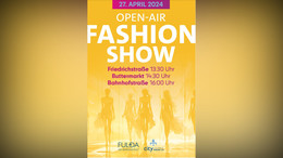 Am Samstag: Open Air Fashion Show in der Innenstadt