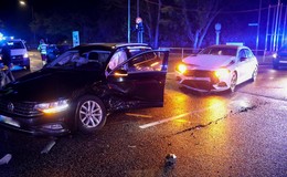 Unfall auf der Kohlhäuser Straße: Zwei Autos krachen ineinander