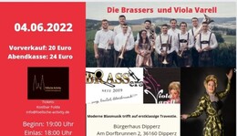 Gewinnen Sie Freikarten für die Brassers und Viola Varell in Dipperz