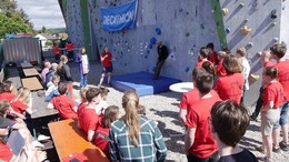 The Hessian Kids Cup series started at the DAV climbing center in Fulda