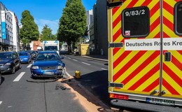 Unfall in der Petersberger Straße - Audi und Passat involviert