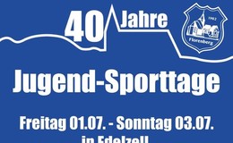 JSG Florenberg wird 40: Tolles Programm und Turniere von Freitag bis Sonntag