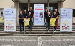 Charity-Bike-Tour des Rotary Clubs Rhön durch vier europäische Länder