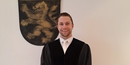 Michael Wehner (34) aus Ehrenberg ist Richter im Amtsgericht