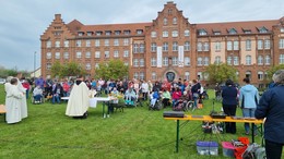 "Sattelfest mit Gottes Segen": antonius feiert erstmals Fahrradgottesdienst