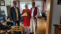 Das muss man erstmal schaffen: Ingrid und Heinz Kliche feiern 65. Hochzeitstag