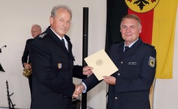 Erster Polizeihauptkommissar Herbert Richter in den Ruhestand verabschiedet