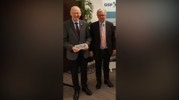 Michael Trost in Berlin für 40 Jahre an der Spitze der Fuldaer GSP gelobt