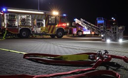 Alsfelder Feuerwehr trainiert Vermisstensuche nach Brand und Verpuffung