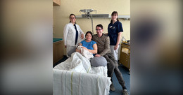 Amy-Sophie Nöldner ist das erste Baby im neuen Jahr im Klinikum
