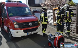Küchenbrand in Asylunterkunft: Feuerwehr im Einsatz - keine Verletzten