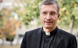 Bischof Gerber gratuliert dem neuem Polizeipräsidenten Michael Tegethoff