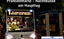 Seit 1988 organisiert Pro Bahn & Bus Mitternachtsbusverkehr zum Prämienmarkt