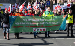 Fairer Tarifabschluss zwischen Land Hessen und Gewerkschaften