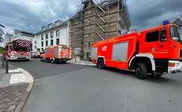 Feuerwehreinsatz in der Moritz-Juchheim-Straße
