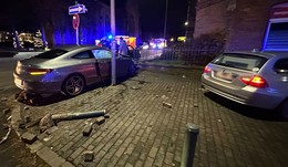 Zwei Pkw krachen mitten in Fulda zusammen - vier Verletzte