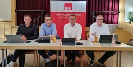 Landratskandidat Jens Mischak (CDU) stellt sich bei Sozialdemokraten vor