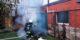 Kellerbrand in Beenhausen schnell unter Kontrolle - Rauch im Heizungsraum