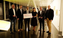3.000 Euro Preisgeld gespendet: Platz zwei beim Strabag-Teams-Award