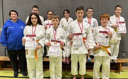 Starke Leistung des Fuldaer Judo-Nachwuchs - viermal Gold in Baunatal
