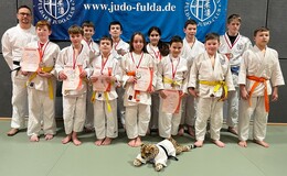 Der Nachwuchs des 1. Fuldaer Judoclubs erkämpft zehn Medaillen