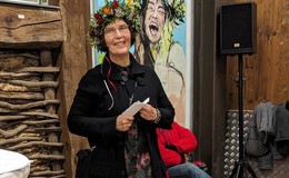 Vernissage der Ausstellung "FlowerPower" der Künstlerin Britta Jakobi