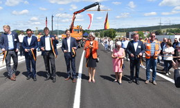 Für über 36 Millionen Euro: Brücke auf der B83 bei Bebra freigegeben