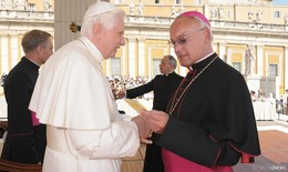 Bischof Gerber ruft zum Gebet für erkrankten Benedikt XVI. auf