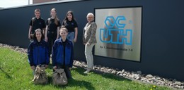 Maschinenbau hautnah erleben - Fünf Schülerinnen und Schüler bei UTH GmbH