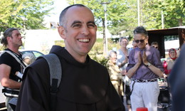 Neuer Provinzialminister der Franziskaner zum Antrittsbesuch bei antonius