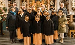 10 Jahre indische Schwestern bei antonius - Hoch Oben Gottesdienst