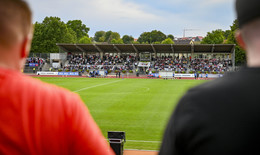 Tolle Stimmung in der Johannisau - Über 2.000 Fans sehen unterhaltsames Spiel