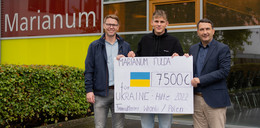 Marianum "erläuft" 7.500 Euro für ukrainische Flüchtlinge