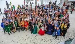 Gipfeltreffen der närrischen Tollitäten auf Hessens höchstem Berg (1)