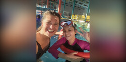 Corinna Eckardt bietet sporttherapeutische Schwimmkurse an