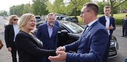 Nancy Faeser (SPD) besucht Bundespolizei-Standort in Rotenburg